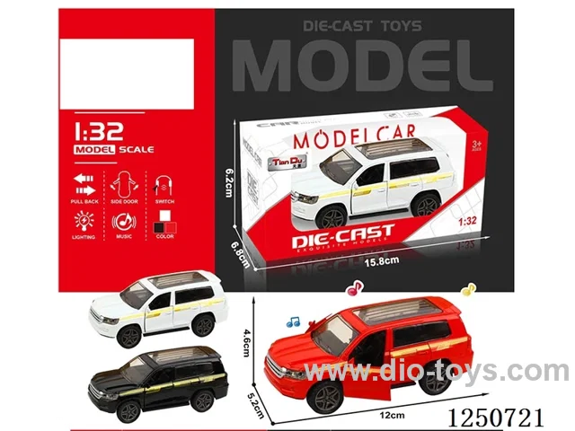1:32 pull back alloy car included battery W L/M