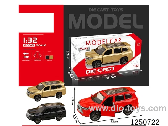 1:32 pull back alloy car