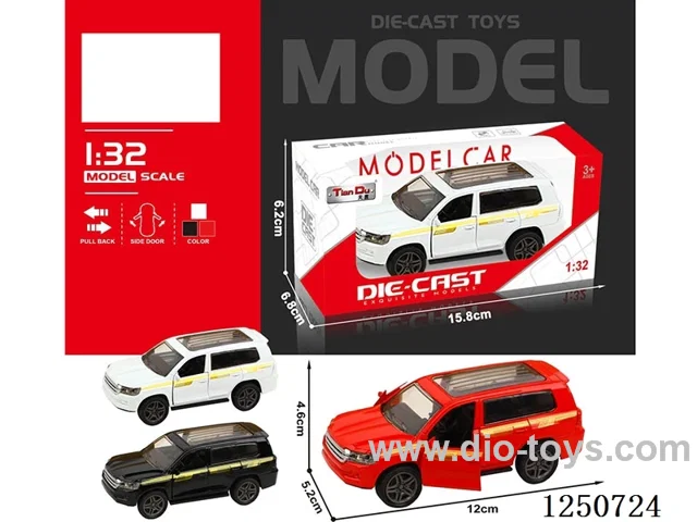 1:32 pull back alloy car