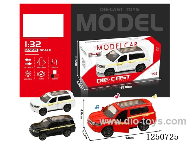 1:32 pull back alloy car included battery W L/M