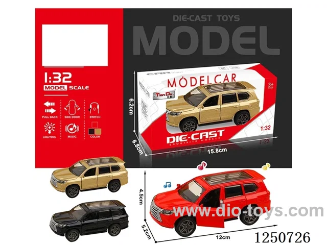 1:32 pull back alloy car included battery W L/M