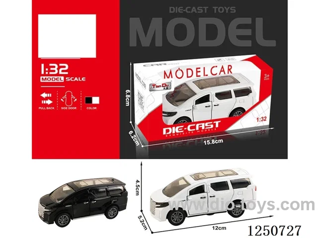 1:32 pull back alloy car