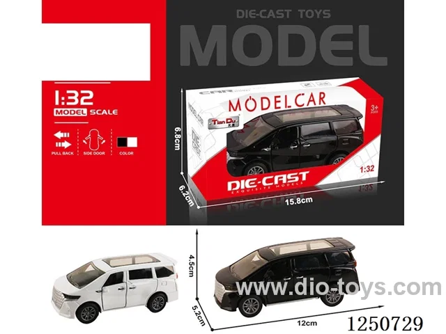 1:32 pull back alloy car