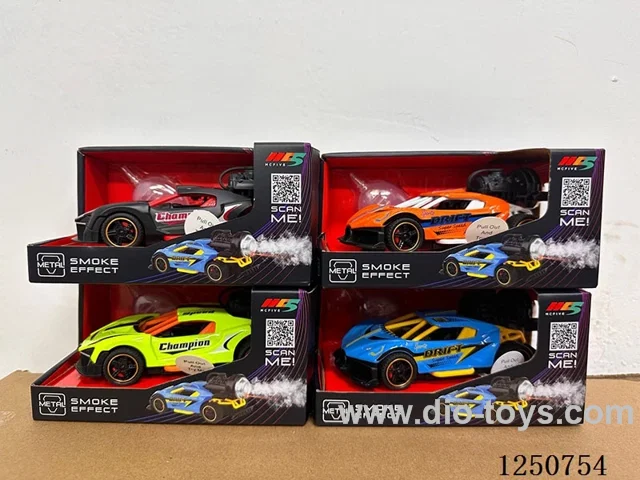 1:32 pull back alloy car W L/M/spray included battery