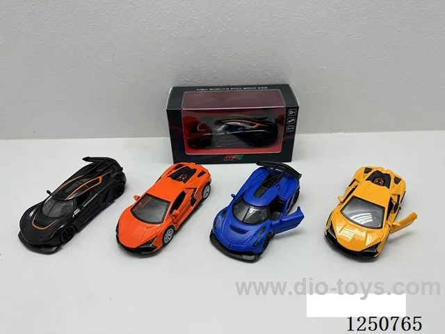 1:32 pull back alloy car 4 colors