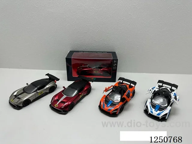1:32 pull back alloy car 12PCS