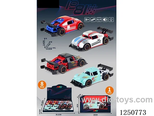 1:32 pull back alloy car 8PCS