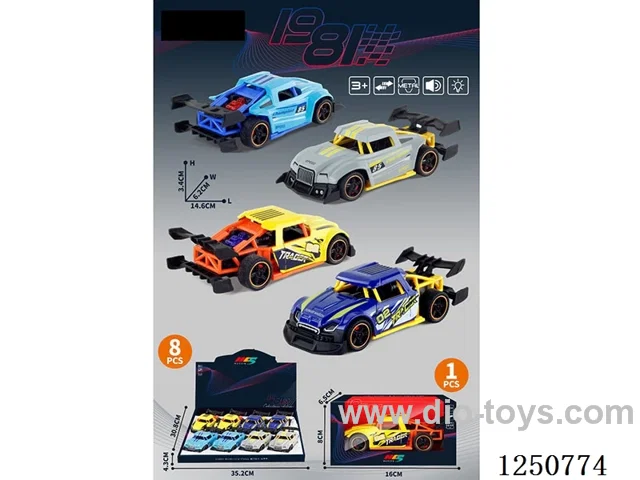 1:32 pull back alloy car 8PCS