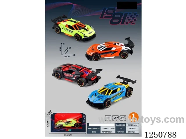 1:32 pull back alloy car
