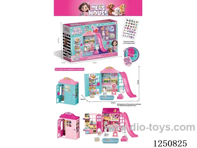 Pet House Scene Set - Doorbell (Includes AG13 Batteries*3)