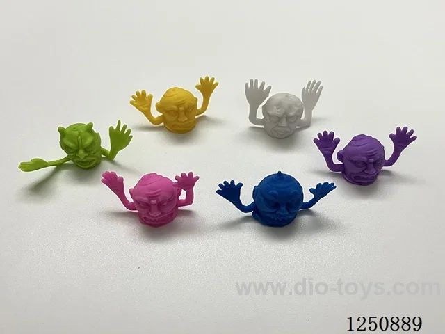 Ghost-Head Soft Finger Puppet