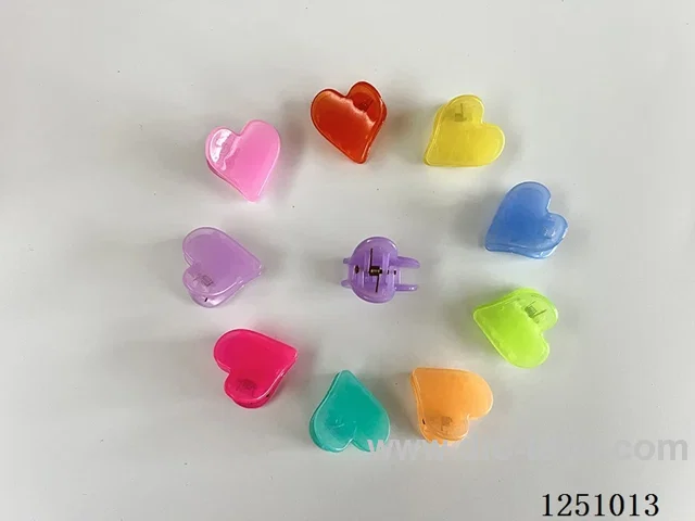 Transparent Heart Hair Band