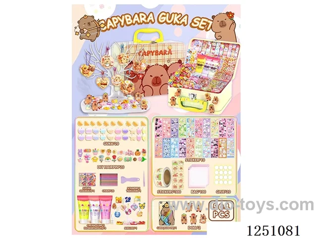 Capybara DIY Gooka Cream Glue Set (504PCS)