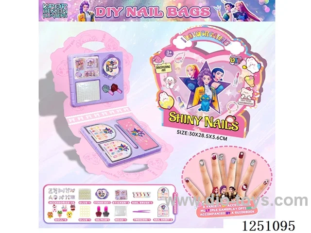 Witch Hunters DIY Nail Art Accessories Set (Includes Instruction Booklet)