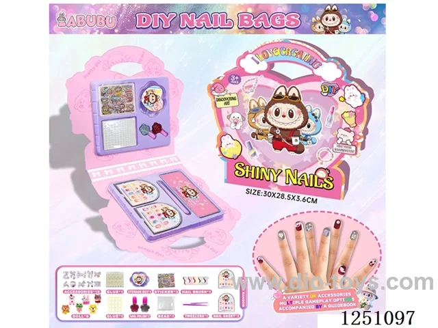 Labo DIY Nail Art Accessories Set (with Instruction Booklet)