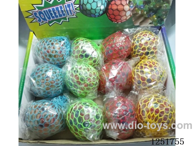 6.0 Colourful Beads Colourful Mesh Grape Balls