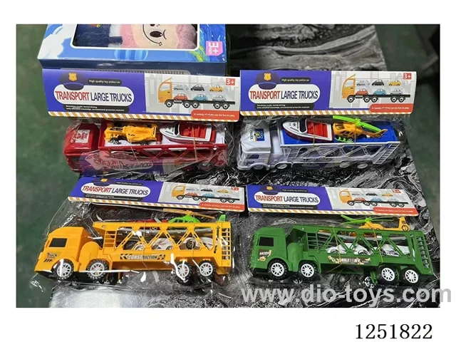 free wheel police car cargo car