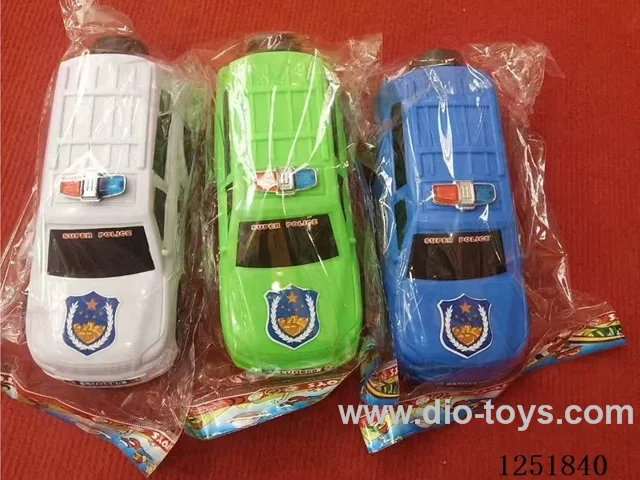 Wire-pulling police car