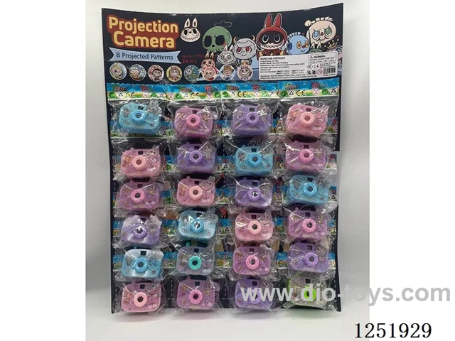 24PCS Projection Camera Keychain