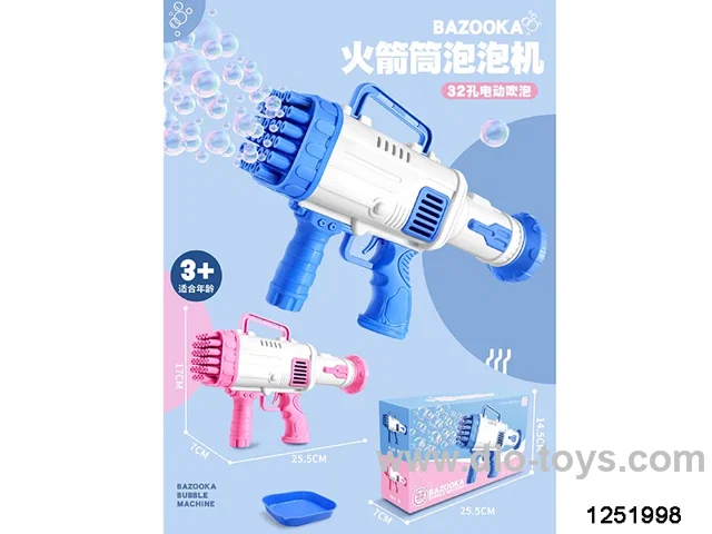 bubble gun in color box