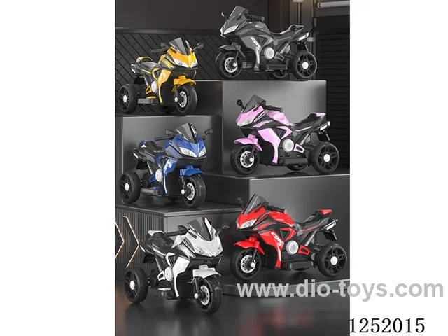 Single-drive Children's Electric Three-wheeled Motorcycle