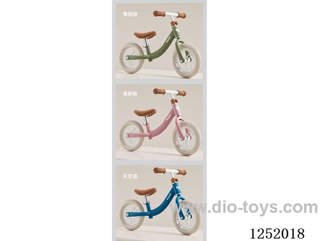 Children's Balance Bicycle Pedal-less Bicycle 12 inch (Explosion-proof Wheel Model Free of Inflatable)
