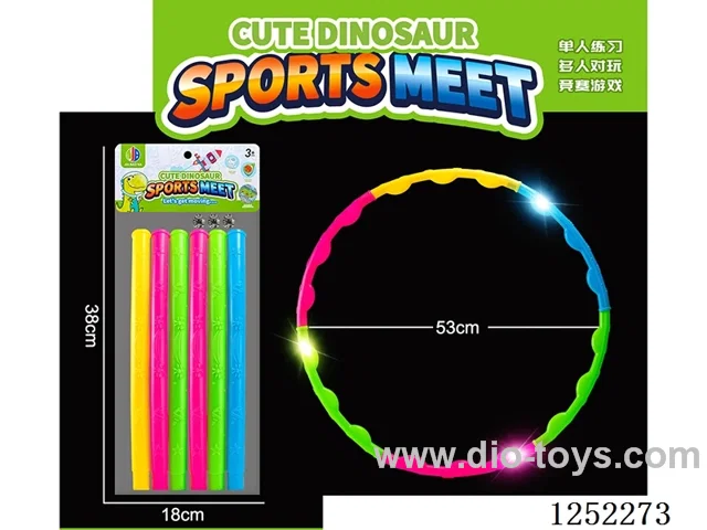 Suction hoop 6 sections with 3 lights approx. 53cm diameter
