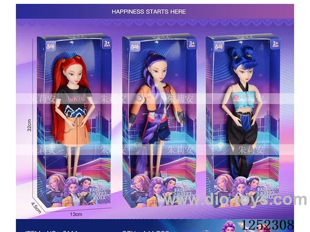 11.5 inch Barbie set 3 models