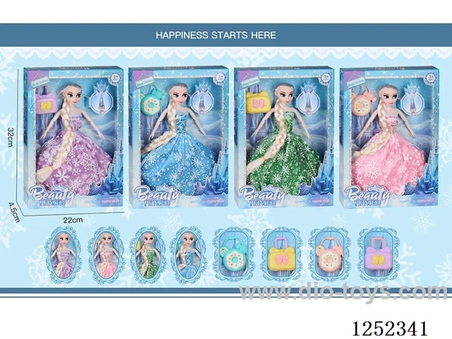 11.5 inch Barbie set 4 models