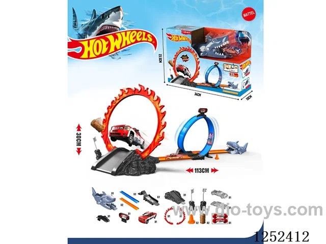 Hot Wheels Catapult Shark Track