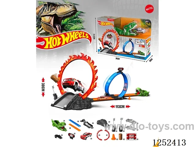 Hot Wheels Catapult Dinosaur Track