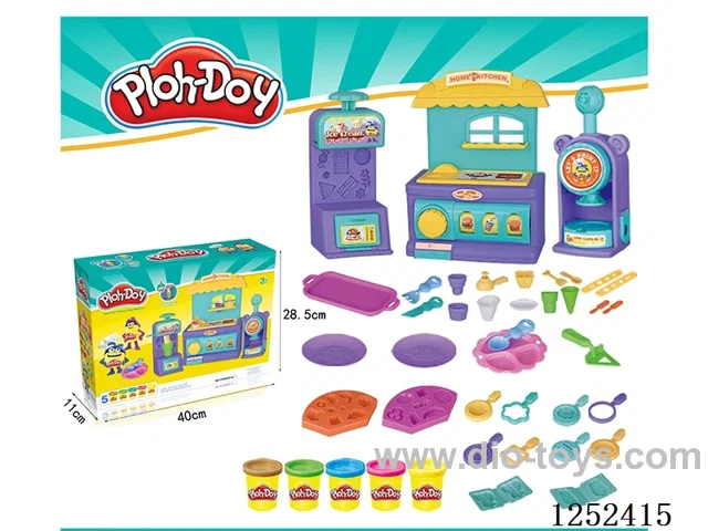 Coloured Clay Set