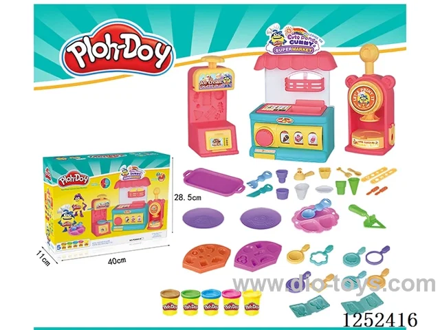 Coloured Clay Set