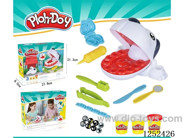 Coloured Clay Set