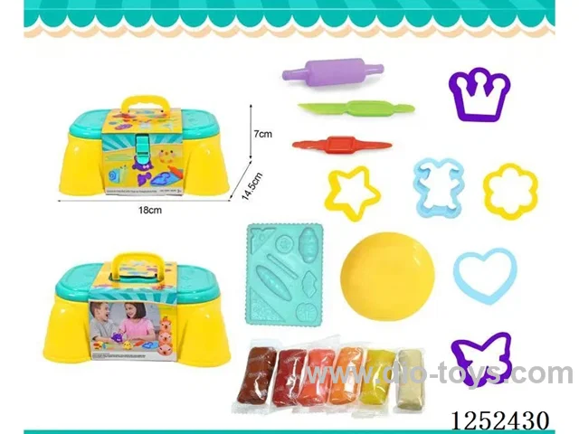 Coloured Clay Set
