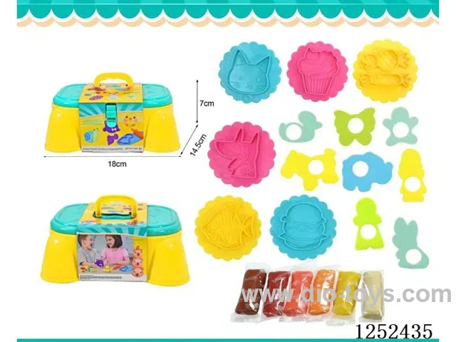 Coloured Clay Set