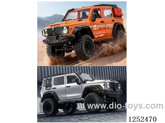 1：12 2.4G 4WD RC car with light included battery