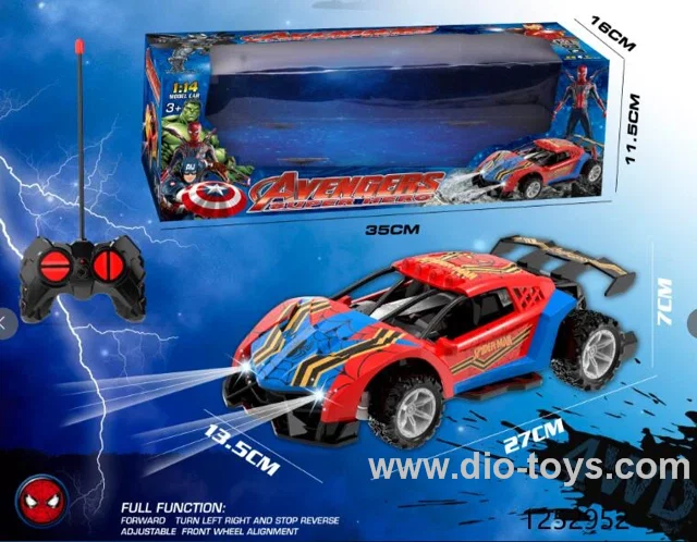 1:14 4 ch rc car with light，not include battery