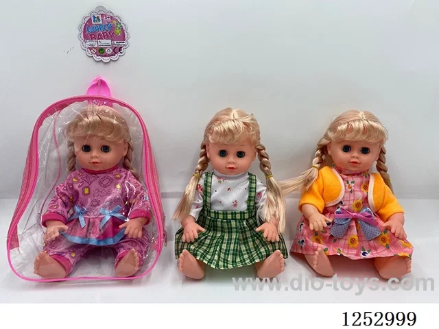 14 inch doll with 4 sound in PVC bag
