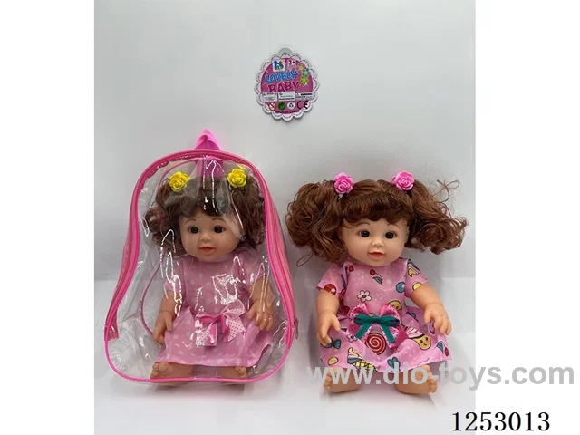 13 inch doll with 4 sound in PVC bag