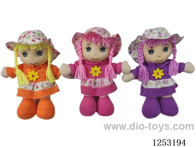 10 inch Cotton Filled Dolls