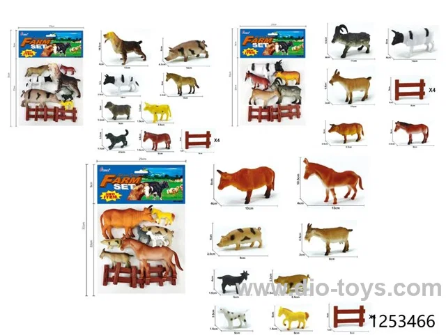 animal set/3 asstd