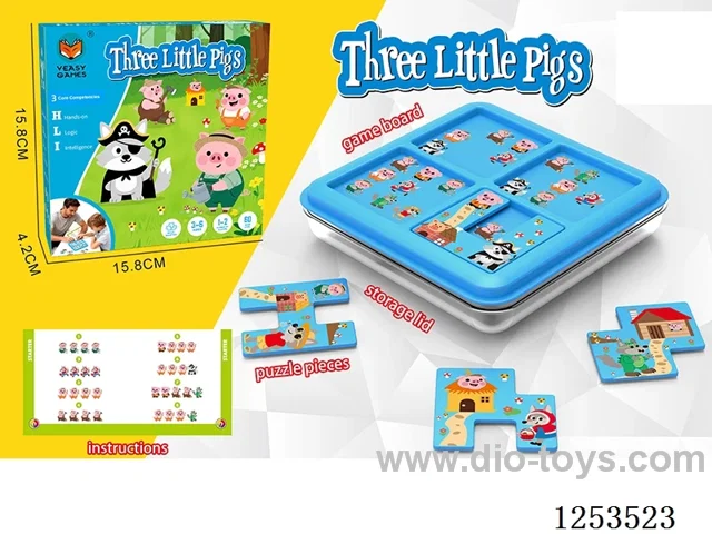Three Little Pigs Jigsaw Puzzle Board Game