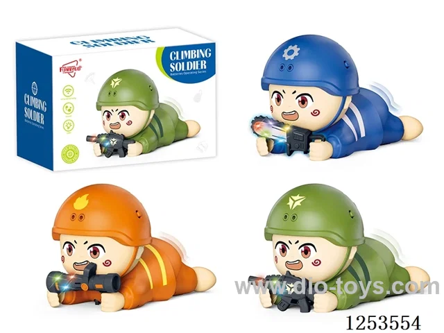 Infrared Sensor Obstacle Avoidance Crawling Baby-3 models mixed not included battery