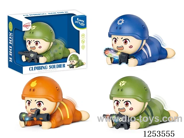 Infrared Sensor Obstacle Avoidance Crawling Baby-3 models mixed not included battery