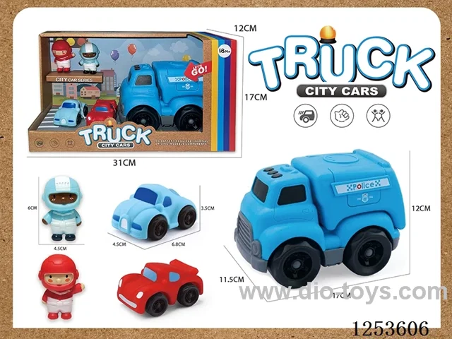 Racing Vinyl Vehicle Set