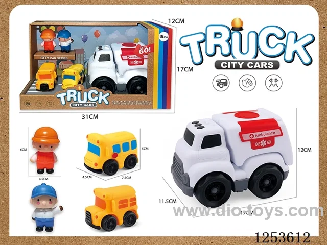 School Bus Vinyl Vehicle Set