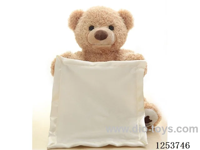 Peek-a-boo Bear Plush Doll