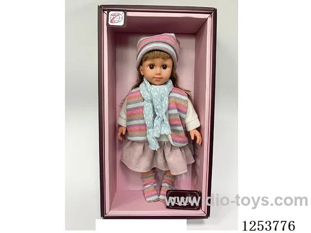 16 Inch Cotton Body doll 12 Voices
