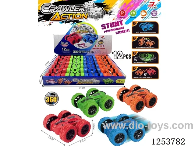 dual-inertia stunt car 12PCS